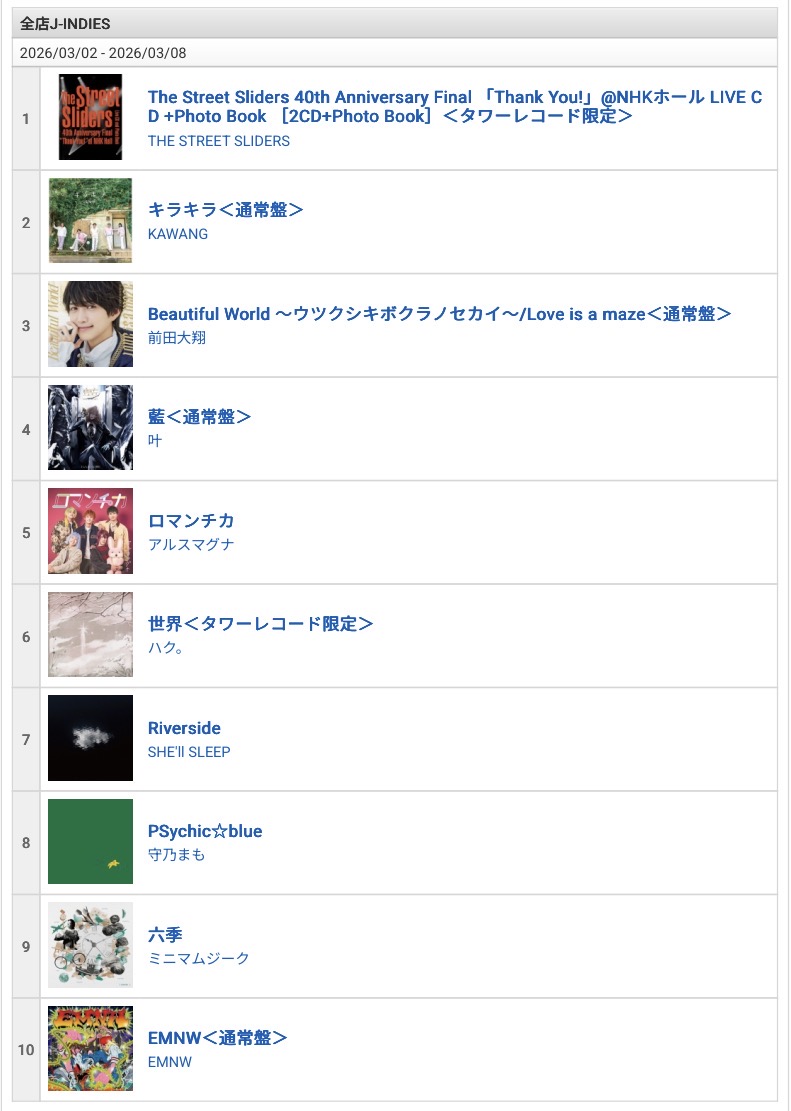 タワーレコードインフォメーション tweet media