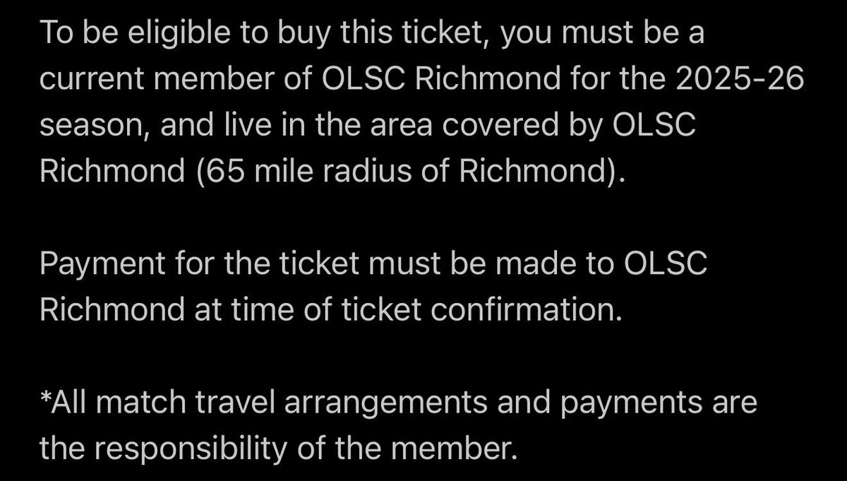 OLSCRichmond's tweet photo. Dreaming of seeing a match at Anfield? OLSC Richmond has one ticket available for the Liverpool v Crystal Palace match on April 25! Email lfcrva@lfcrva.com ASAP if interested in this ticket. See below for more information! https://t.co/FoItNOZxyh