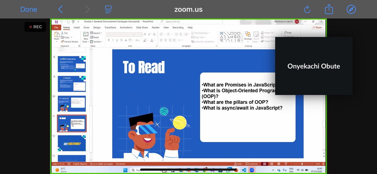 Maino_Utd's tweet image. Day 14 of building consistency with @TechSphereAcad 🚀

In yesterday’s class, we agreed to start building a Bank App as our project while we continue learning along the way.

#BackendDevelopment #BuildInPublic #LearningJourney
