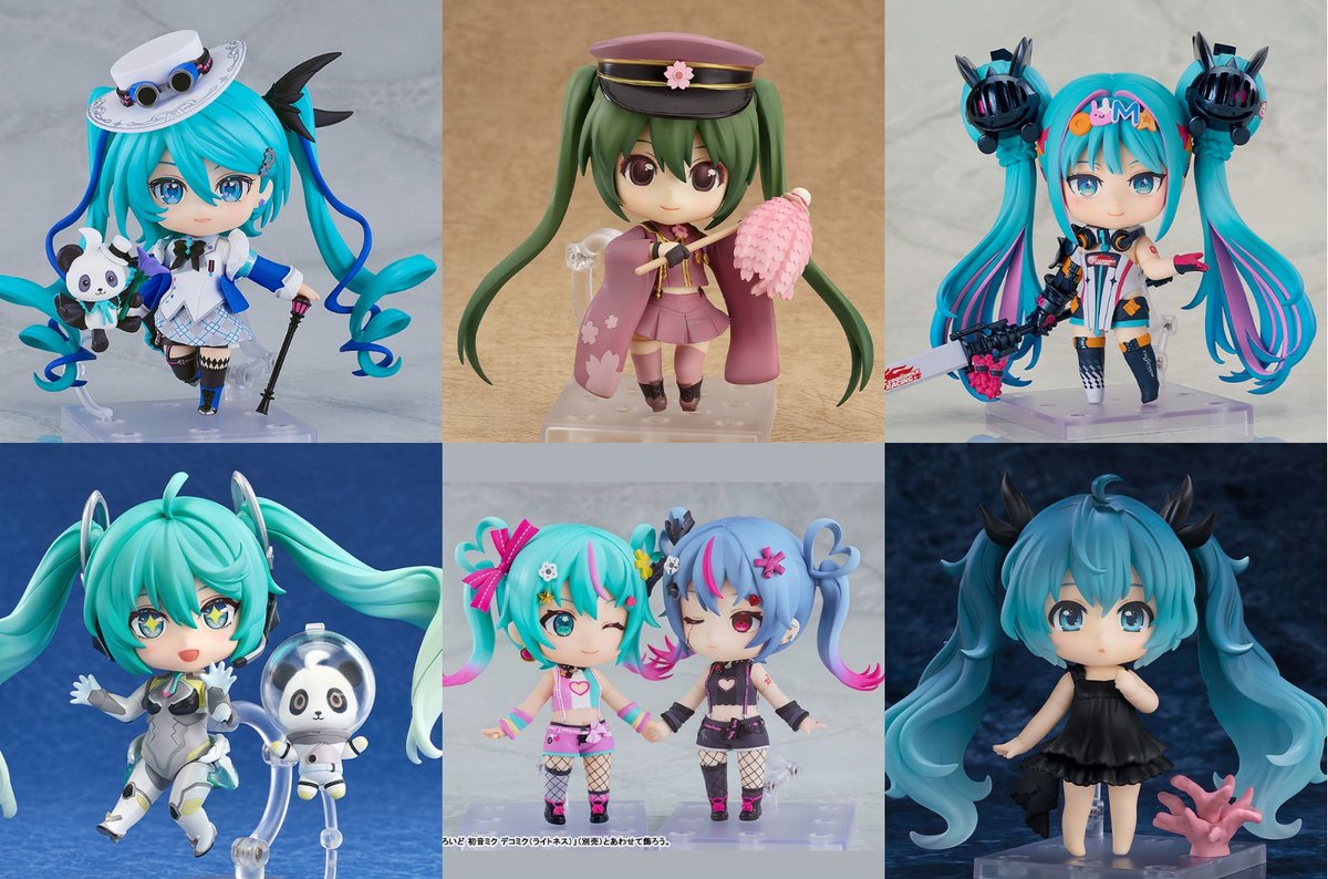AmiAmi_English's tweet photo. 🎶Mar. 9 is Hatsune Miku Day!🎶
Hatsune Miku Figures (Good Smile Company)
💫1/7 Complete Figures
💫POP UP PARADE Figures
💫Nendoroids
...and more!
Order from👉https://t.co/nWEA0ZKYM4
#VOCALOID #HatsuneMiku https://t.co/3gBnKXeZjS