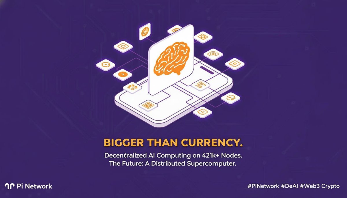 tnmse282's tweet photo. As AI demand surges, compute power remains controlled by a few giants.Pi Network offers a bold alternative: over 421K global nodes delivering massive, decentralized computing power for AI tasks!Empowering the masses for true AI accessibility #PiNetwork #Web3 #PiNodes https://t.co/ZNfhFj7OKY