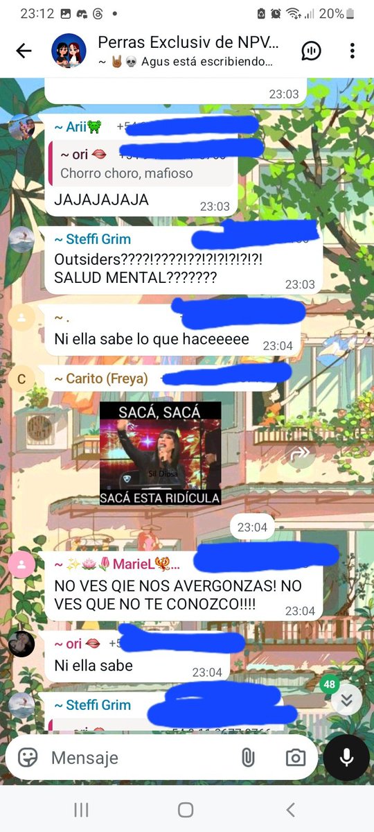 mufa_siempre's tweet photo. #PremiosCleopatra las menos intensas el chat de @_NPV_OK  malu y fran dieron un discurso hermoso. Pero viendo este chat digo que bueno que @teconanita  haga ese contenido tan bello. Que necesario la verdad ? https://t.co/SKRHch2s5P
