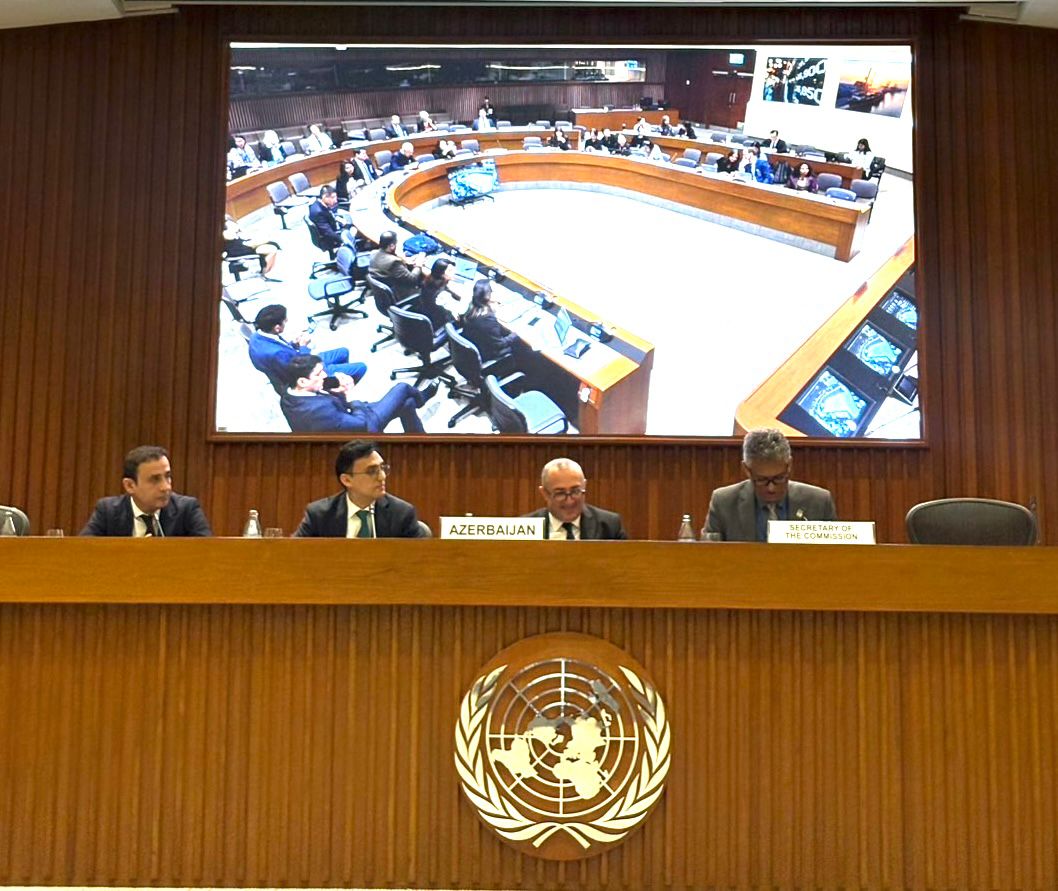 AzEmbassyTH's tweet photo. Martın 5-də səfir Elçin Başırov #UNESCAP-ın Daimi Nümayəndələrin Məşvərət Komitəsinin iclasına sədrlik edib. Eyni zamanda Bakıda keçiriləcək #UNESCAP-ın 82 sessiyası ilə bağlı brifinq keçirilib. https://t.co/vehK42Wyj0