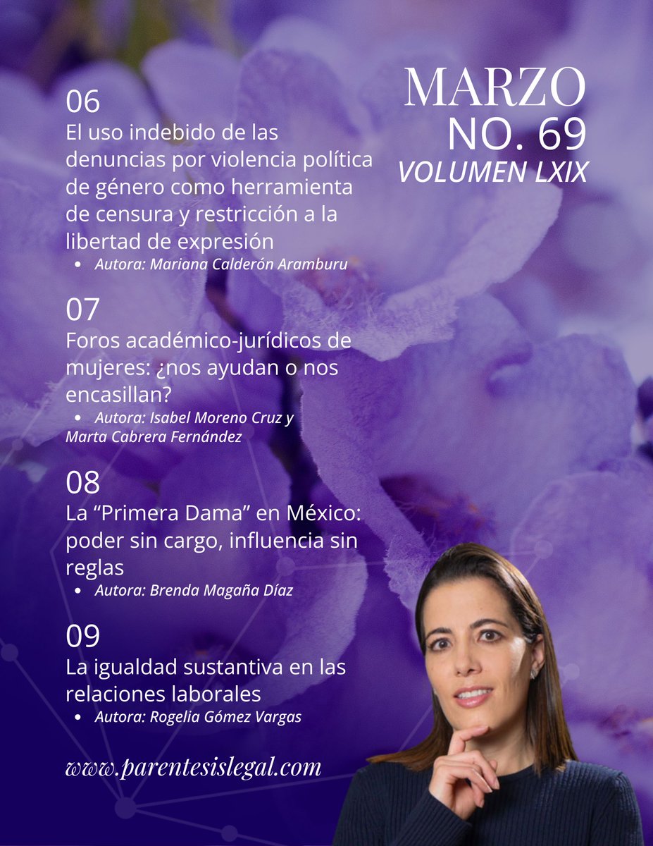 ParentesisLegal's tweet photo. Colaboran en esta edición 

@MargaritaBLunaR @LMonicaLopezB @Mcalaram @gatosyalegatos @KaryAthie @Rogelia_Gomez @jazminbonillamx @Keren_Reyes_Cas @marthakmagana @MartaCabrera00 @ixtab_89 @brendamagdi @Alixiana @IsabelMC_5 

https://t.co/Nj7PmgLU2T https://t.co/mQkQJiFpdR