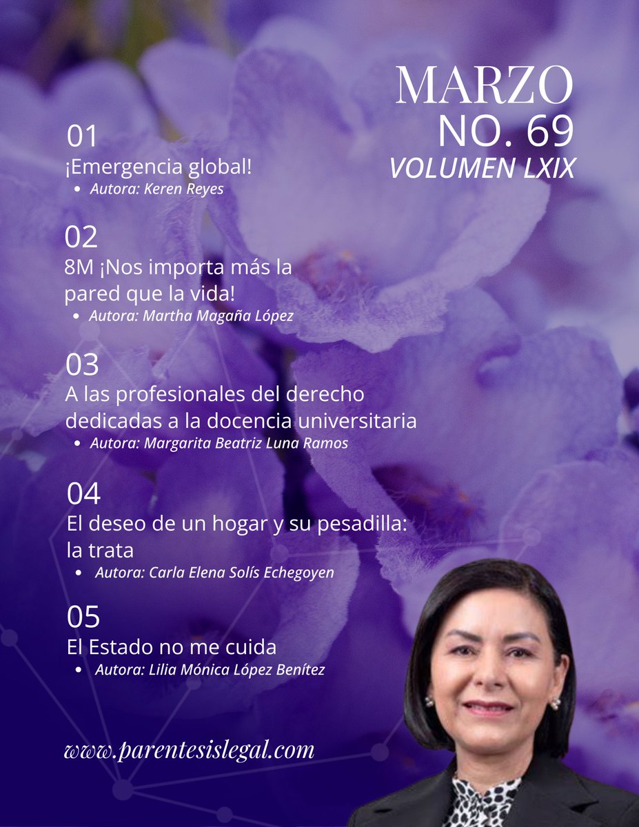 ParentesisLegal's tweet photo. Colaboran en esta edición 

@MargaritaBLunaR @LMonicaLopezB @Mcalaram @gatosyalegatos @KaryAthie @Rogelia_Gomez @jazminbonillamx @Keren_Reyes_Cas @marthakmagana @MartaCabrera00 @ixtab_89 @brendamagdi @Alixiana @IsabelMC_5 

https://t.co/Nj7PmgLU2T https://t.co/mQkQJiFpdR