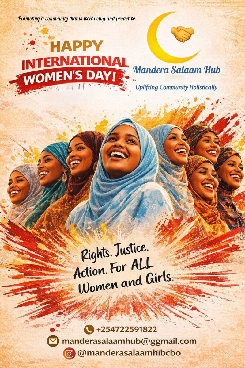 🌸 Happy International Women’s Day!

Celebrating the strength and leadership of women who uplift our communities every day. Salaam Hub remains committed to empowering women and uplifting communities holistically.

#InternationalWomensDay #WomenEmpowerment #SalaamHub