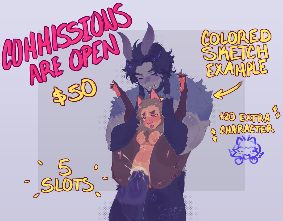 Zaoko🔞OPEN COMMISSIONS tweet media