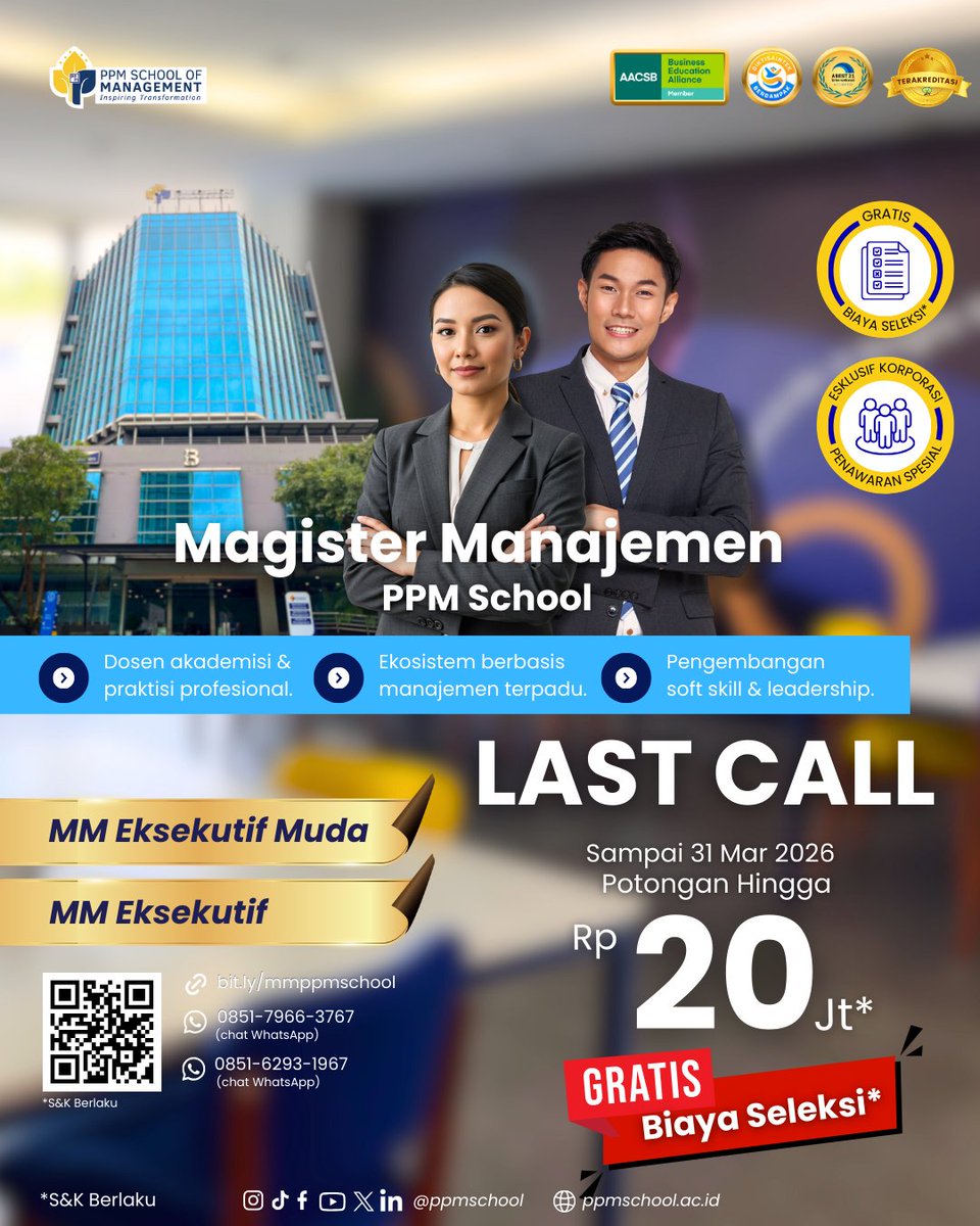 PPM School of Management tweet media