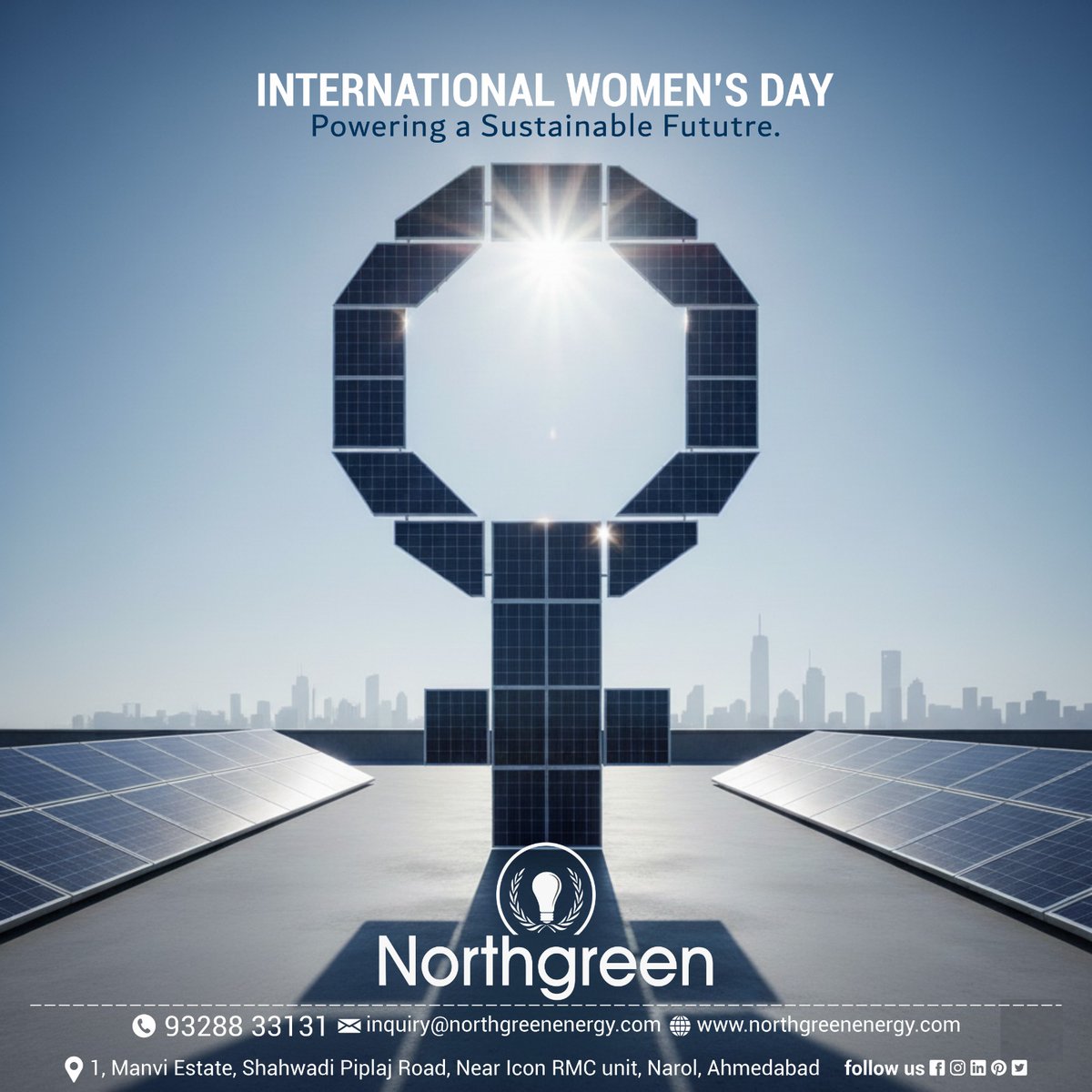NorthgreenE's tweet photo. A greener, brighter future is shaped by strength, care, and vision of women. Just like nature, women nurture, protect, and inspire growth. Today we celebrate the incredible women who are leading the way toward a sustainable world.
Green Future in their Hands.
Happy Women’s Day! https://t.co/dPfGEKPjEy