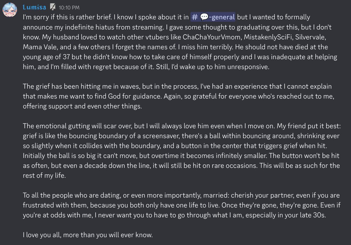 Lumi - hiatus tweet media