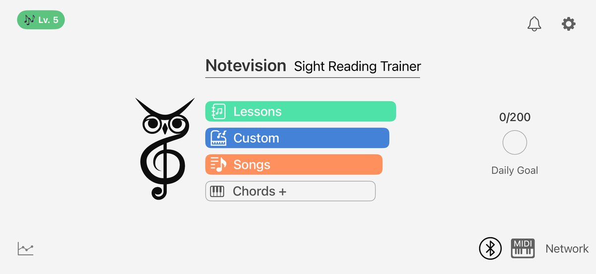 Notevision Sight Reading tweet media