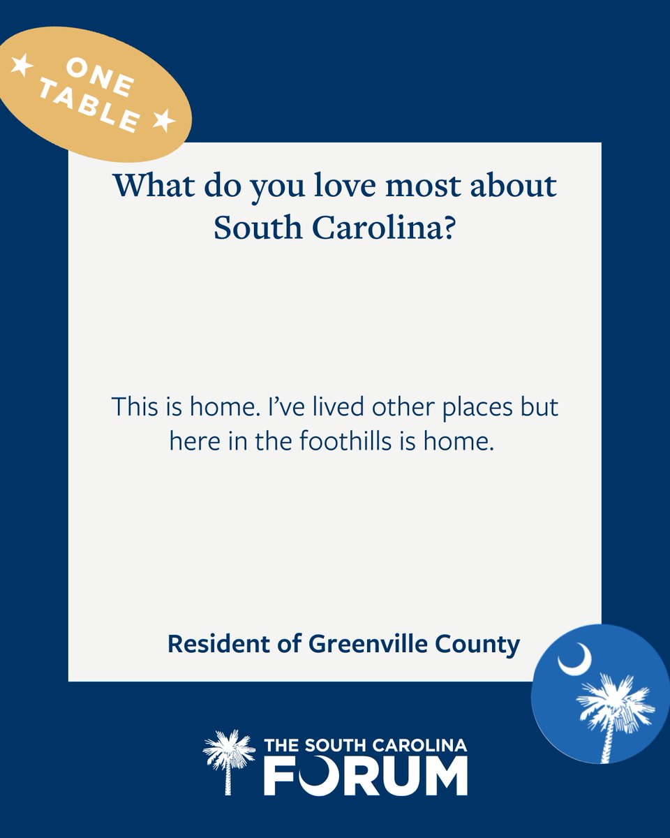 The South Carolina Forum tweet media