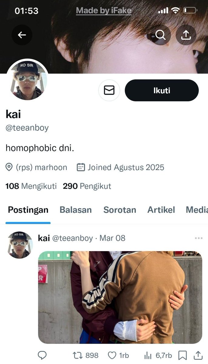 Lovingbysean's tweet photo. ★ a #keonhyeon fewtweets au — as marhoon rps.

shai as sean, kai as kono https://t.co/IlyFujE82D