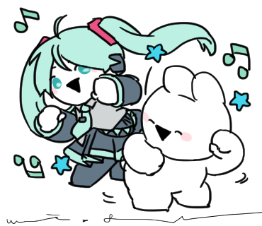 gonnohjoye's tweet photo. 🐰🎧🎶💚 https://t.co/zrxlFuv3p3