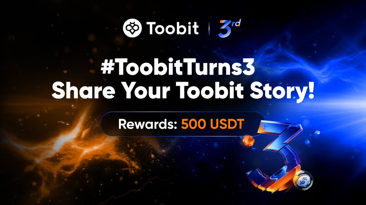 🤑 Join the Toobit <a href="/Toobit_official/">Toobit</a> TaskOn now!

⏰ Duration: Live now until Mar.31

🎁Rewards: 600USDT Don’t miss this chance!

👉Join here: taskon.xyz/quest/354119310