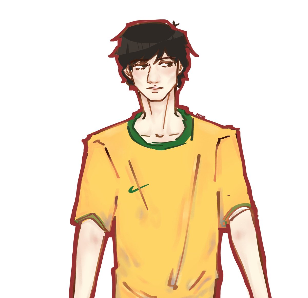 fs4bybs's tweet image. Dibujito #byler, en un intento de animar el trend de bbno$