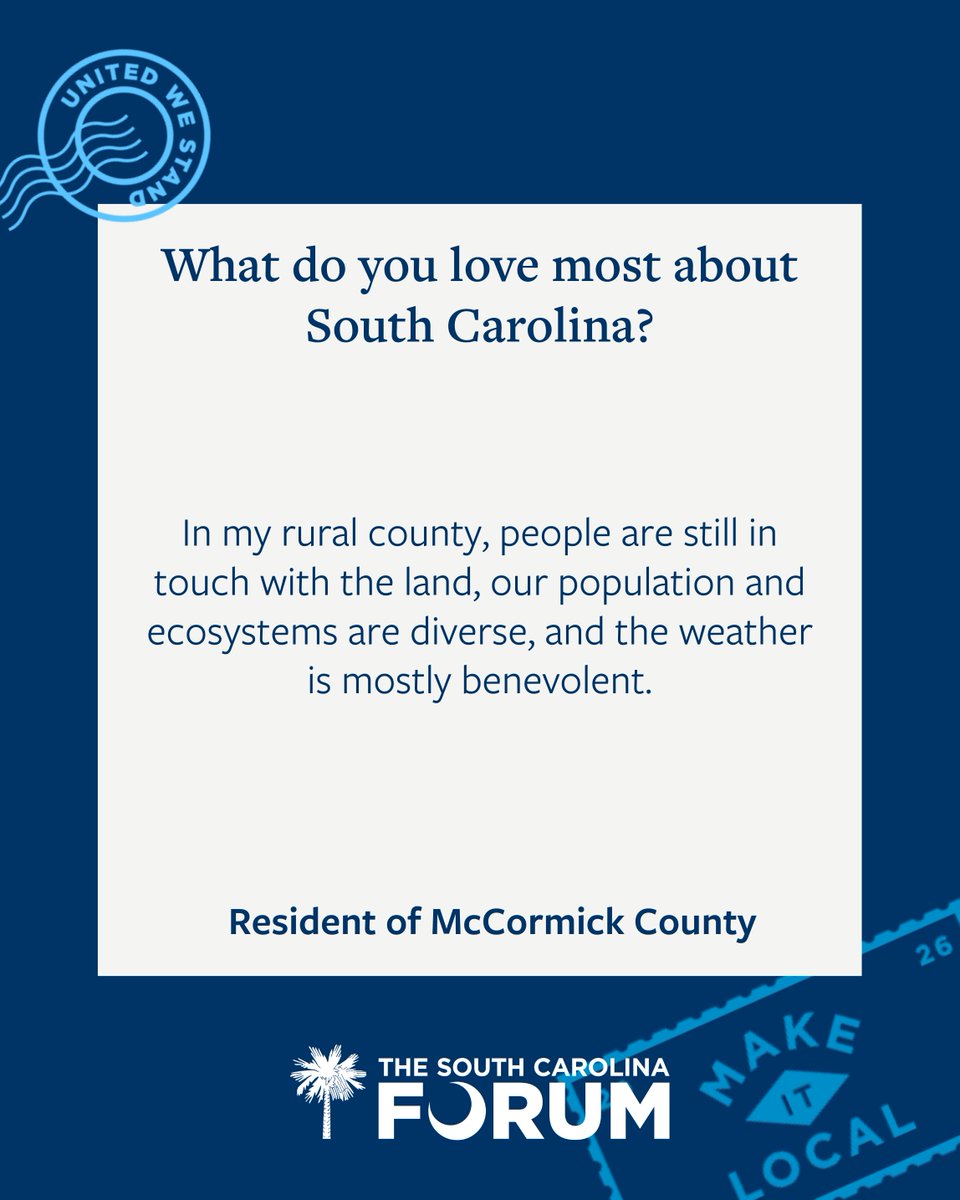 The South Carolina Forum tweet media