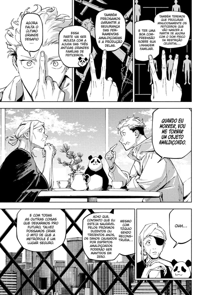 arlertiny's tweet image. "Quando morrer vou me tornar um objeto amaldiçoado", confesso que fiquei triste quando li essa parte porque significa que ele não vai poder descansar realmente quando morrer e encontrar seus amigos no pós-vida, mas é algo que ele +

#JujutsuKaisenModulo 
#Modulo25