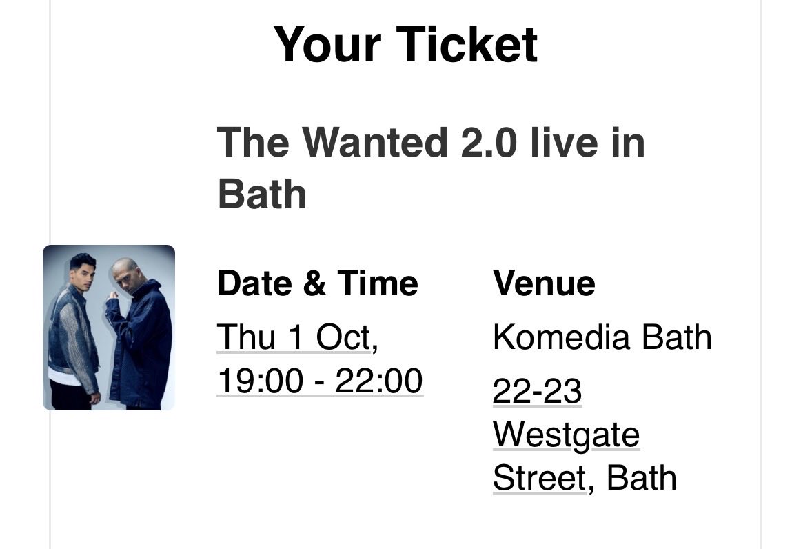 taylorcainey's tweet photo. 4 years today since seeing @thewanted in Cardiff… it was only right💃🏻 @SivaKaneswaran @MaxGeorge https://t.co/2Bbqum8O4Z