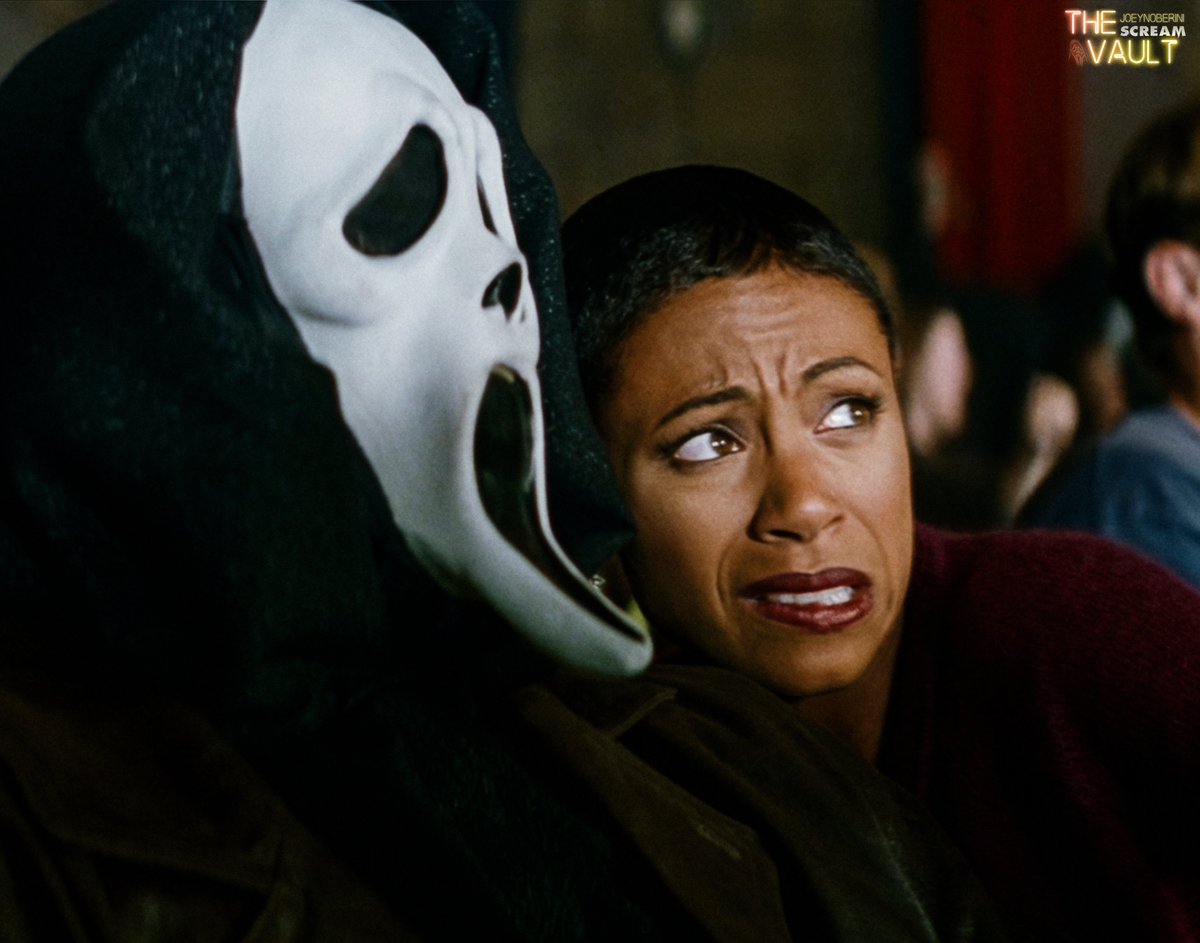 thescreamvault's tweet image. The opening of #Scream2 watching #Scream7 join the hall of fame of iconic openings. 👀🎬
