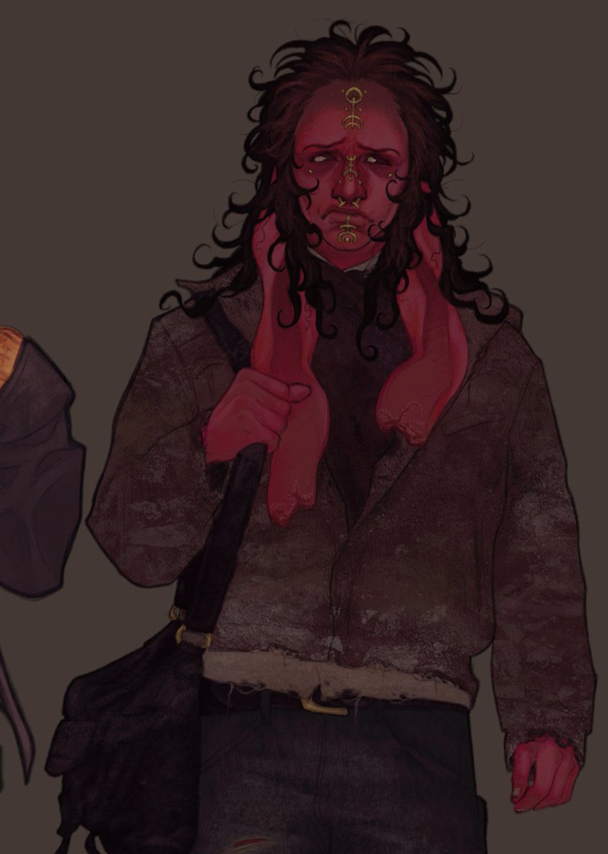 cryptid_flesh's tweet photo. "no one will care about your ocs if you only draw them in a white void."

Okay well this void is gray and faintly saturated with red. 😑 https://t.co/TB8Wa2Mqme