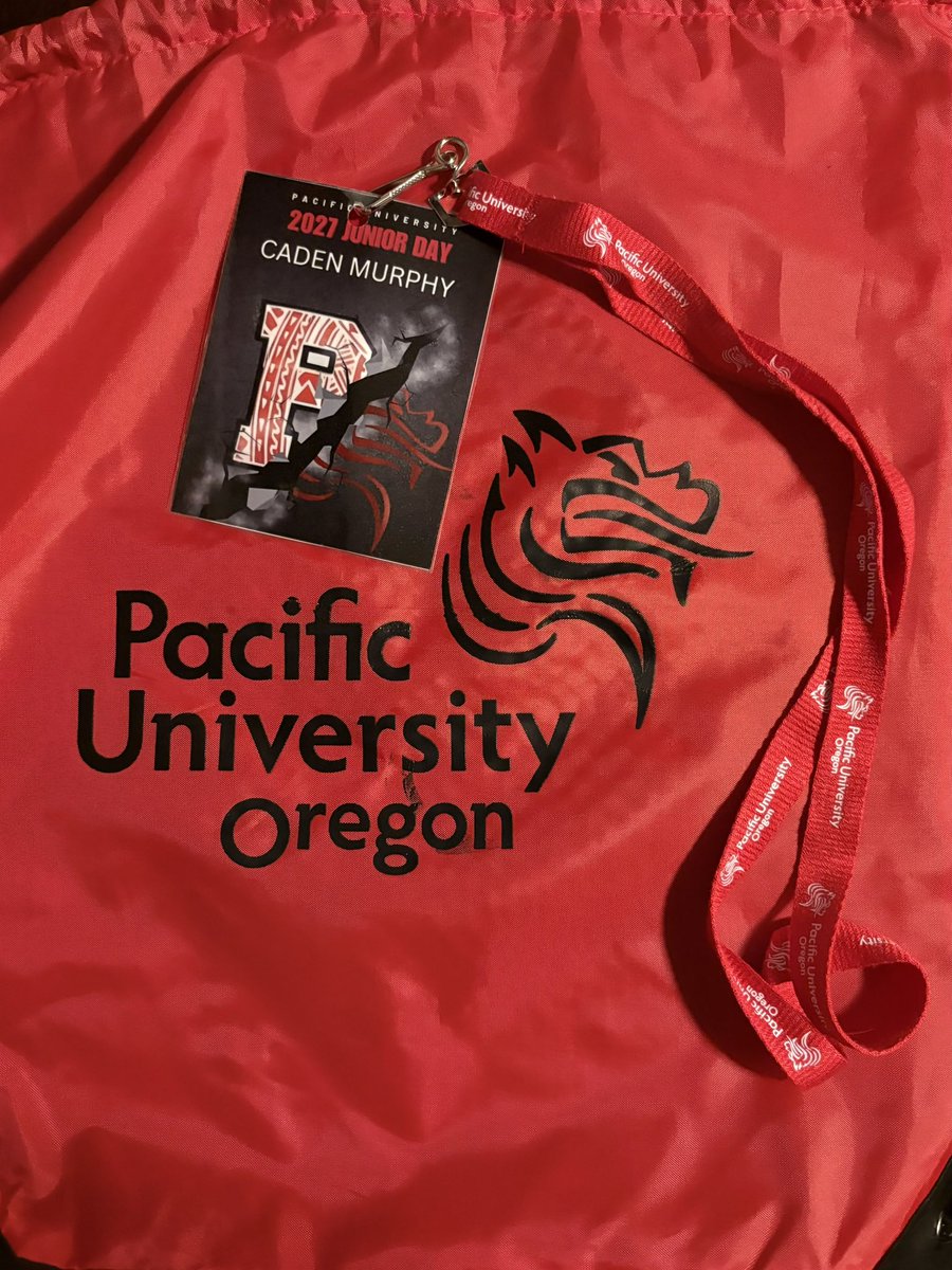 CPMURPH56's tweet photo. Huge thanks to Pacific Universities amazing coaching staff for have me out for their junior day visit @Coach_Nai @CoachFalc @CoachJCraft https://t.co/ZbztcOBiZo