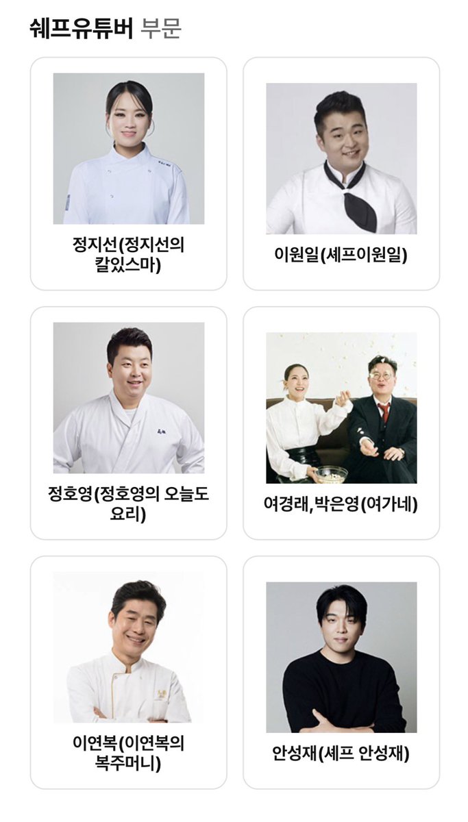 wztinggg's tweet photo. 한국소비자포럼 - 브랜드 고객충성도 대상

가장 영향력 있는 ‘쉐프 유튜버’ 부문 <여가네>

🔗https://t.co/axo9jWxnVi https://t.co/Pj40vp0ism