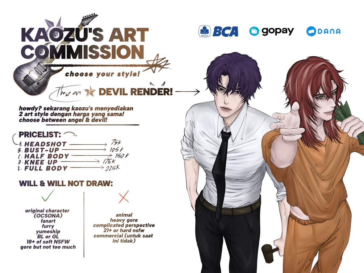 kaozu. work on comms tweet media