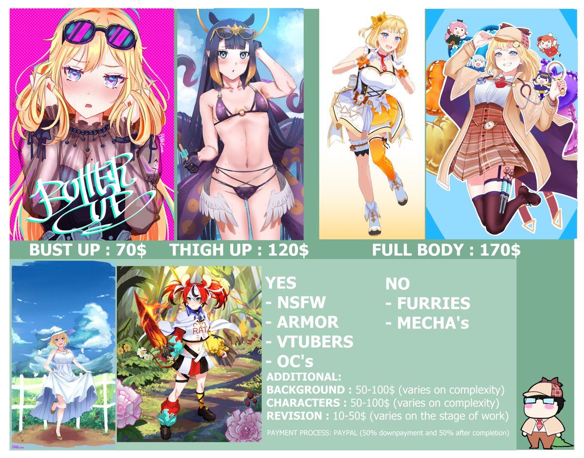 Riamu🍦🔍💛💄(COMMISSION OPEN) tweet media