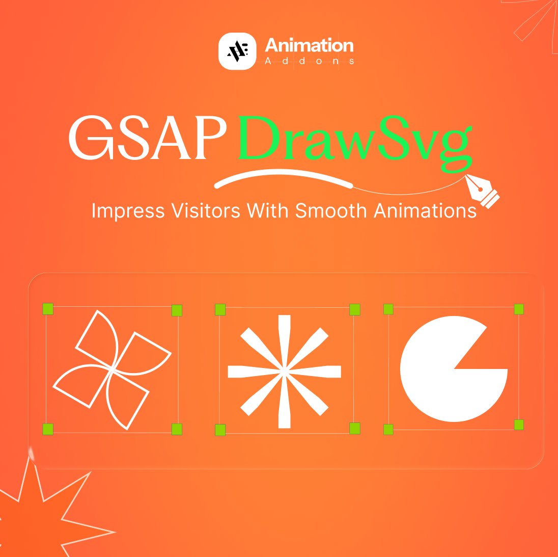 animationaddons's tweet photo. ๐๐ญ๐๐ญ๐ข๐ ๐ ๐ซ๐๐ฉ๐ก๐ข๐๐ฌ ๐ ๐๐ญ ๐ข๐ ๐ง๐จ๐ซ๐๐.
Animate your SVGs with the ๐๐๐๐ ๐๐ซ๐๐ฐ๐๐ฏ๐ ๐๐ข๐๐ ๐๐ญ and create smooth line animations that capture attention.
Start animating now. ๐ท
#drawsvg
#Animationaddons
#GSAPAnimation https://t.co/iUTt66tzmJ