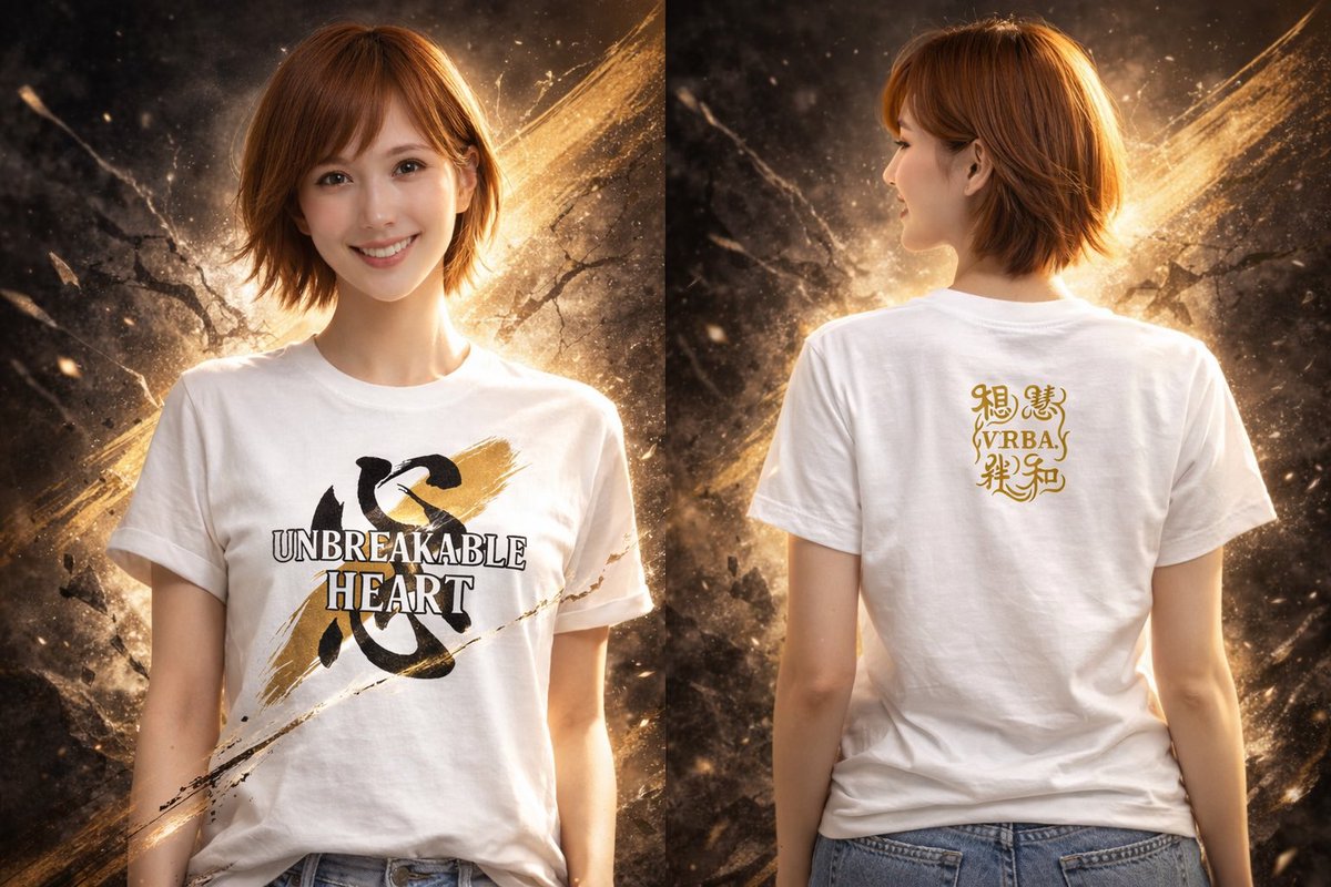 Yamato_Verba's tweet image. UNBREAKABLE HEART

A heart that rises
every time it falls.

Tempered by trials.
Stronger with every scar.

Quiet strength.
Unshakable will.

Wear your words.
Carry your strength.

想・慧・絆・和

— VERBA.

#VERBA
#WearYourWords
#UnbreakableHeart
#QuietFire
#StreetPhilosophy