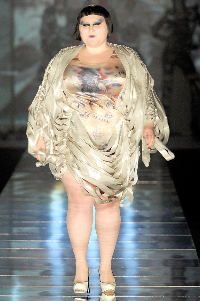 Fashion shows used to have Beth Ditto. Bring that back.
