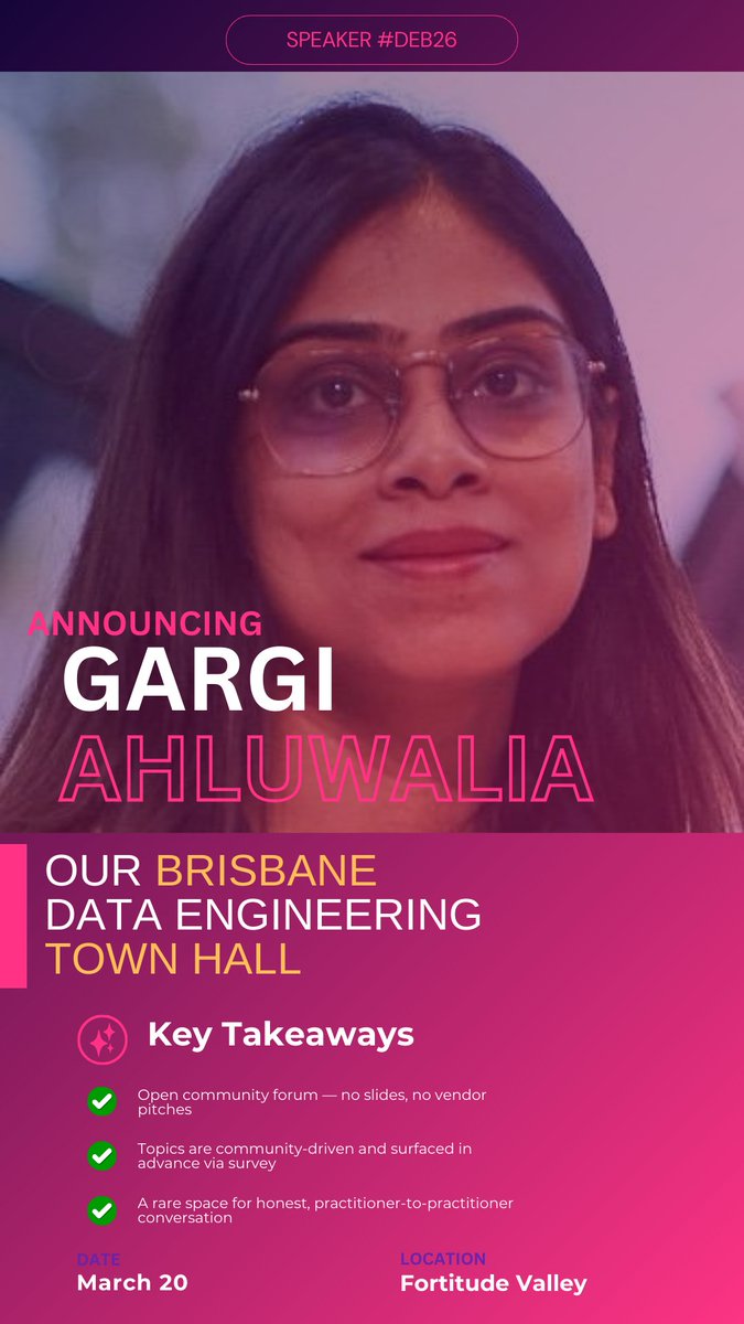 DataEngBytes Conferences tweet media