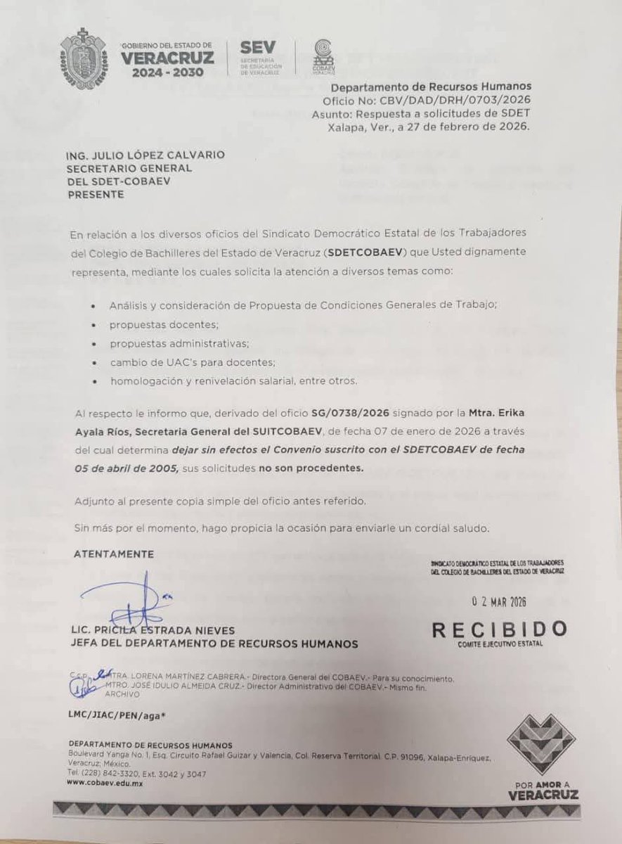 sdetcobaev1's tweet photo. No calles, alza la voz para que tus palabras lleguen a quienes no quieren escuchar.

https://t.co/BXMB3SNd4u

@Claudiashein @rocionahle @Dip_ClauTello @SEGOB_mx @STPS_mx @STPSPveracruz1 @Mx_Diputados @senadomexicano

#Veracruz 
#cobaev 
#PorAmorAVeracuz https://t.co/dAYquRQcof