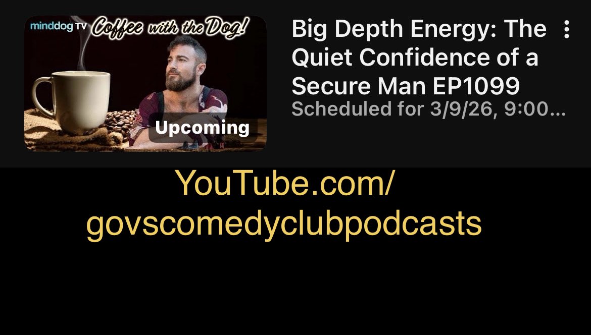 Govs Comedy Club podcasts tweet media