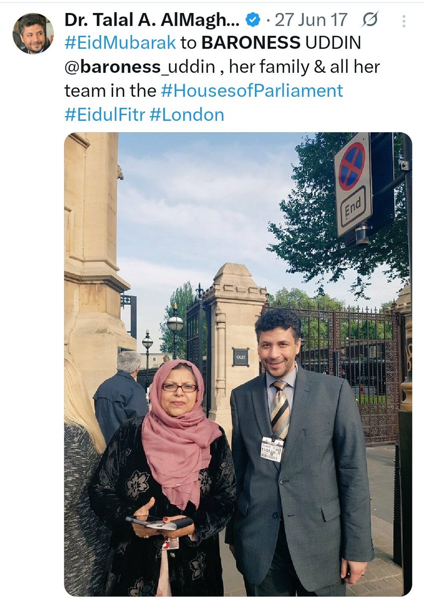 TalalAlmaghrabi's tweet photo. It always a pleasure meeting you Baroness Uddin @BaronessUddin and seeing you active and contributing greatly to the community and supporting all social initiatives and social entrepreneurship such as #OpenIftar by Dr. @o_salha.
Looking forward to engaging in future innovation initiatives in UK and Saudi