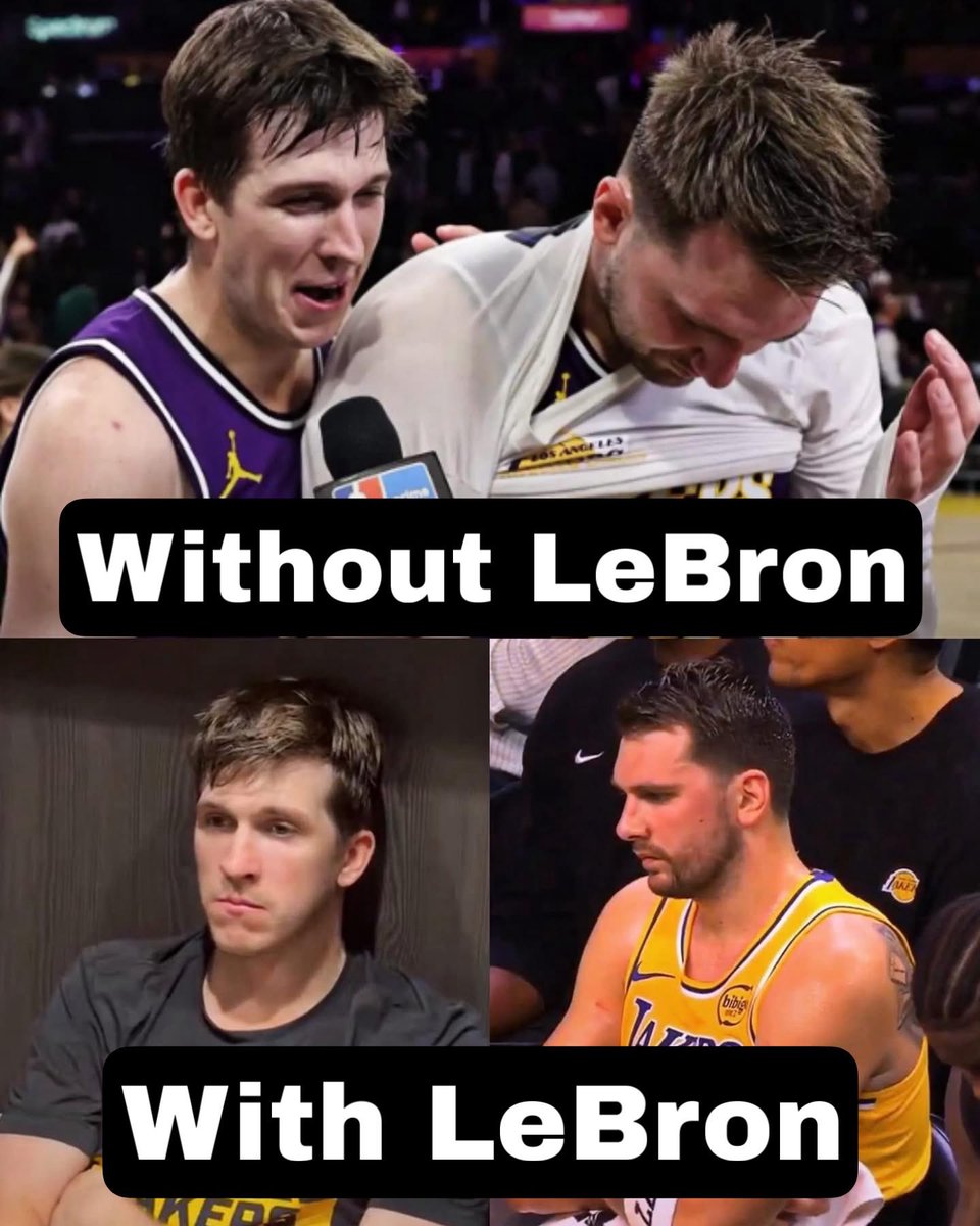 HaterReport's tweet photo. Luka Doncic and Austin Reaves this season 😭 https://t.co/2EhmHdDQcX