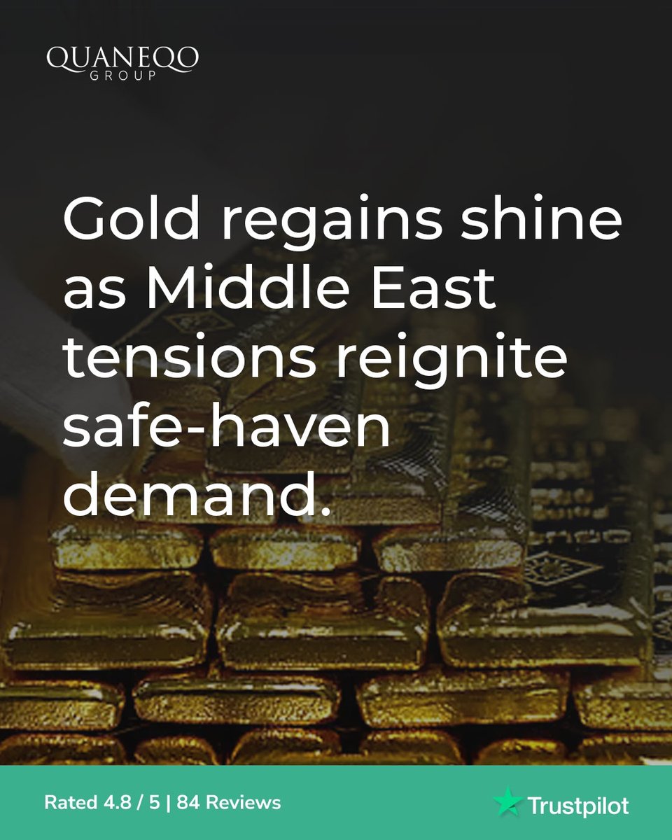 Gold Price Rises Amid Middle East Tensions as Safe-Haven Appeal Strengthens