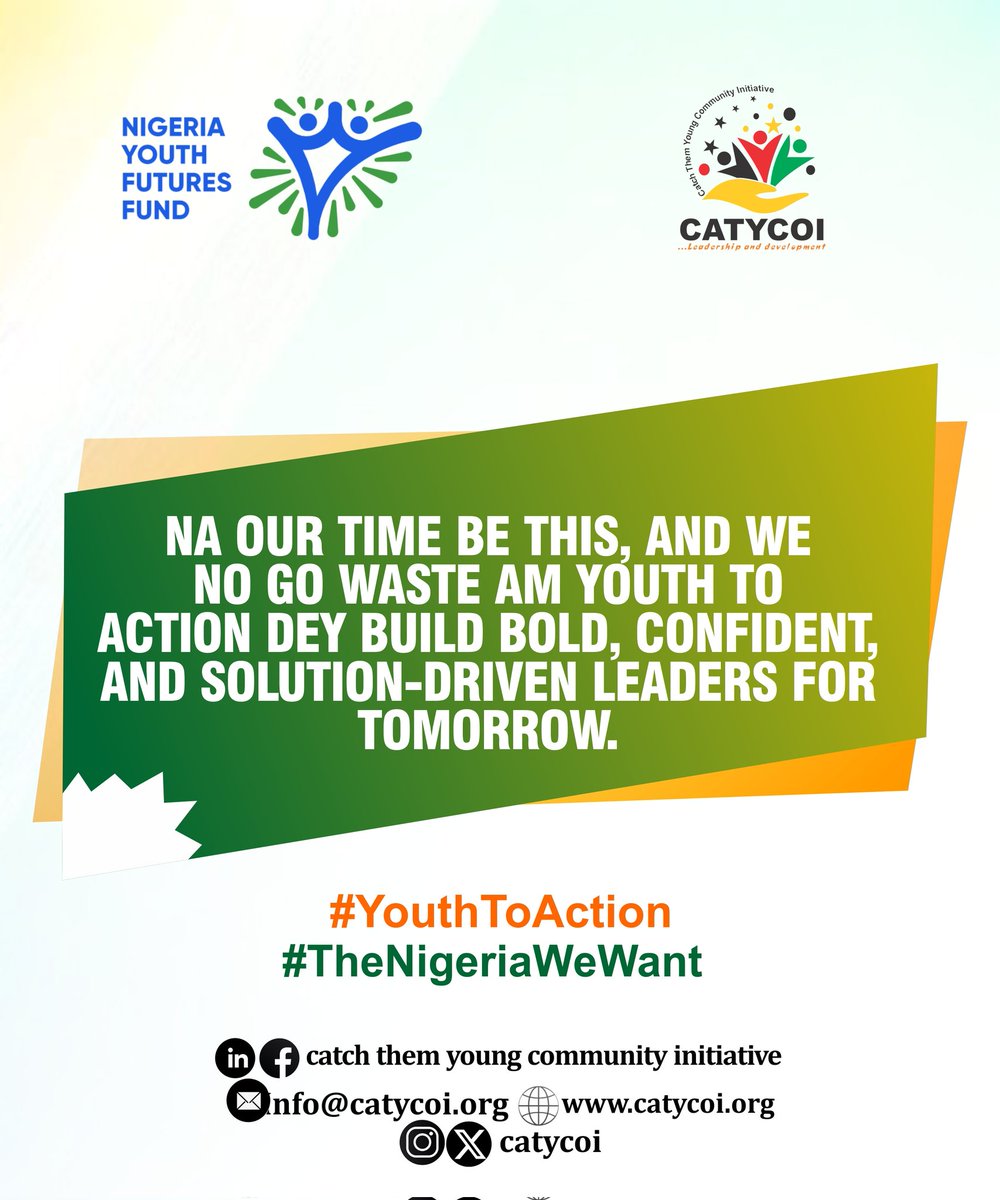 Catch Them Young Community Initiative (CATYCOI) tweet media