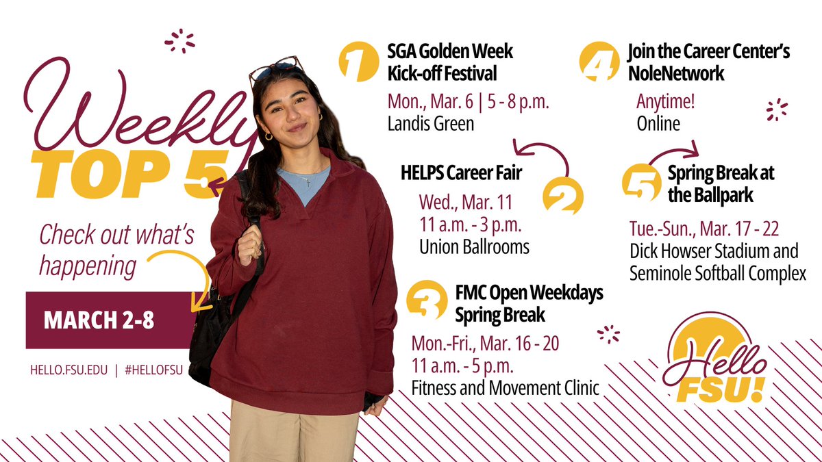 FSU Student Affairs tweet media