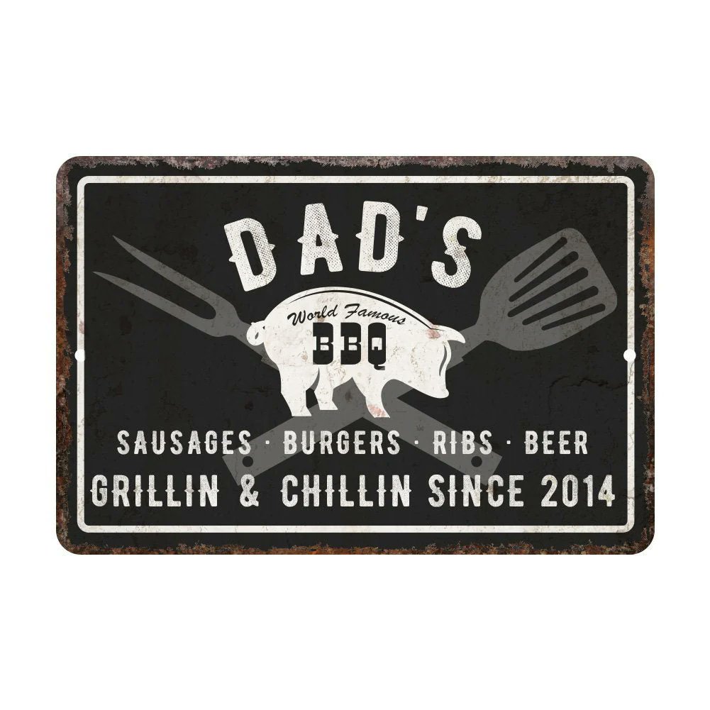 MyPatternPop's tweet photo. Personalized Vintage Distressed Look Grillin' and Chillin' BBQ Metal Room Sign

Order here: https://t.co/cPbNGHy1AJ

#Grill #BBQ #Barbeque #Cooking #Kitchen #Metal #Wall #Sign #Decor #Home #Decorative #Personalized #Customized #Unique #Gift #PatternPop https://t.co/KDVmw2P35K