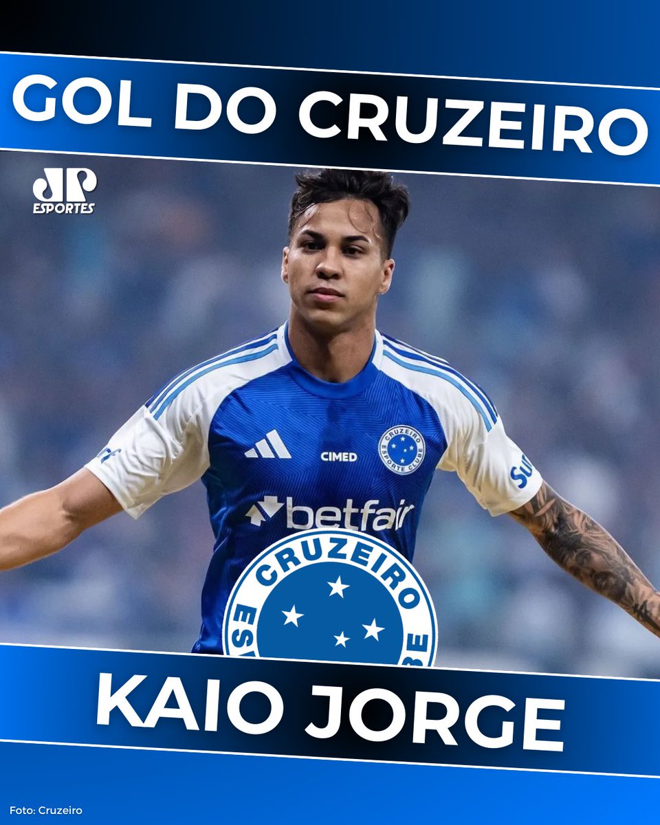 JovemPanEsporte's tweet photo. 🚨ALERTA DE GOL: Kaio Jorge abre o placar para o Cruzeiro diante do Atlético-MG no Mineirão: 1 a 0!
#Cruzeiro #Galo #Estadual https://t.co/mIZa17BGcb