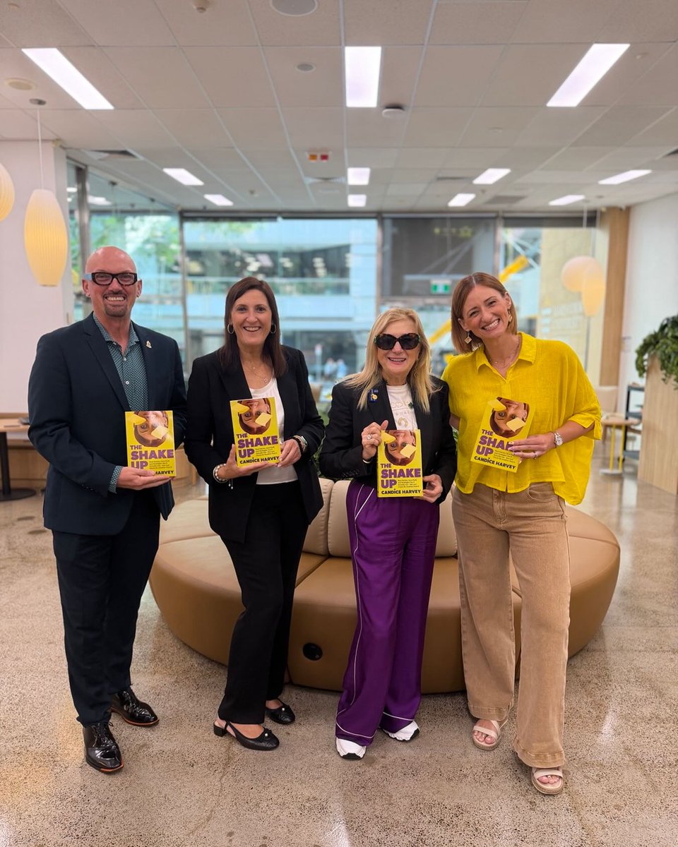 @SarinaRussoGroup launches “Shake Up” by Candice Harvey at our Australian Inspirational Center <a href="/jcubrisbane/">JCU Brisbane</a> this week.. Candice Harvey’s story is  “unless you disrupt yourself… someone else WILL.. Happy International Women’s Day!