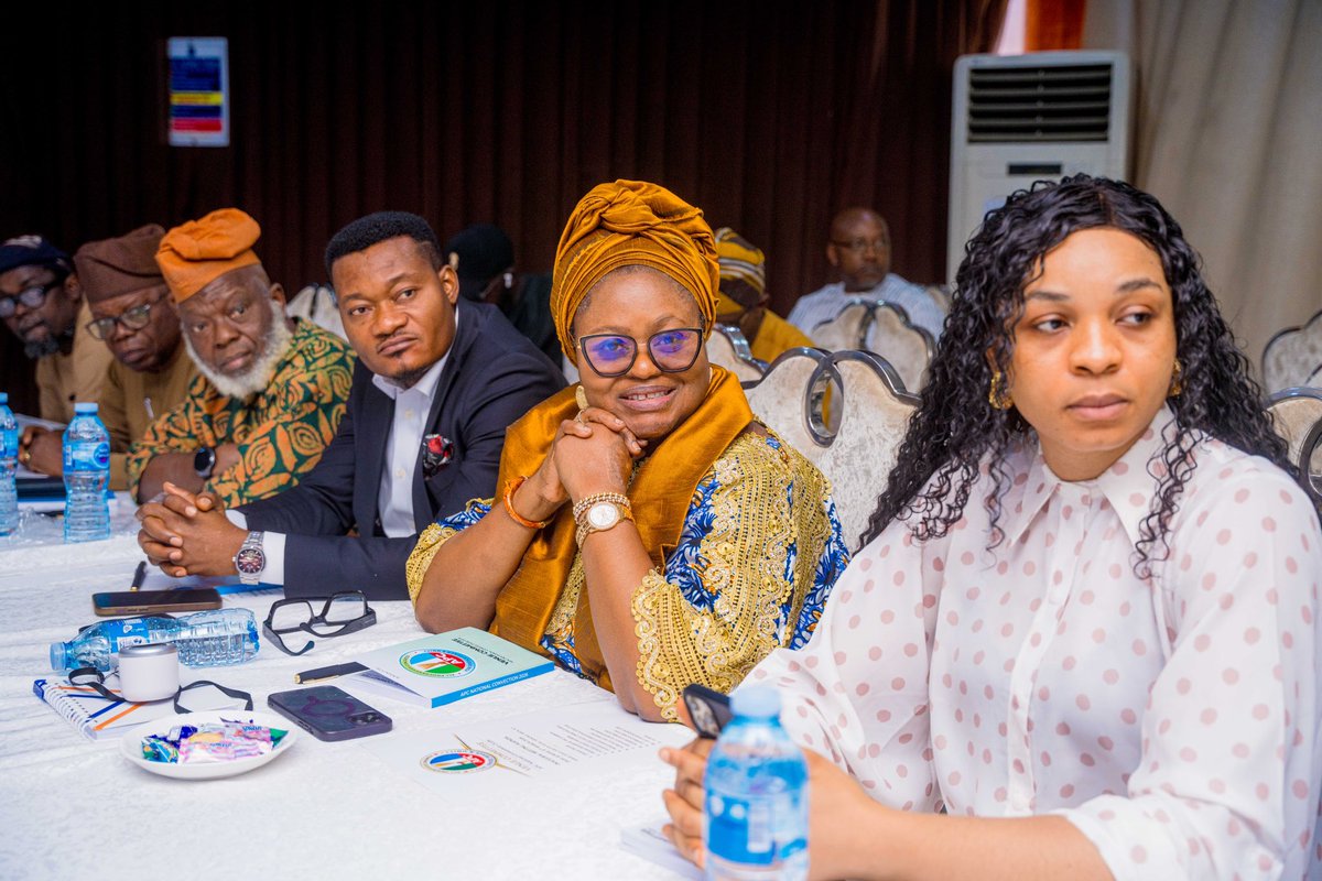 DapoAbiodunCON's tweet photo. Yesterday, we convened the inaugural meeting of the Venue Committee for the 2026 National Convention of our great party, the All Progressives Congress (@OfficialAPCNg), where we engaged extensively with members of the committee on the responsibilities before us and the importance of delivering a convention that reflects the strength, organisation, and unity of our party.

During the meeting, we reviewed the operational structure, work plan, and timeline that will guide the committee’s activities in the weeks ahead. We also discussed the various roles assigned to members to ensure that every aspect of the convention preparation is handled with diligence and professionalism. The contributions of members further enriched our discussions as we collectively aligned on the tasks required to deliver a seamless and successful national convention.

In line with our Terms of Reference, the committee is mandated to prepare the convention venue and ensure its readiness for all convention activities. This includes overseeing the layout of the venue, branding, staging, seating arrangements, utilities, accessibility, and other critical logistics necessary for the smooth conduct of the convention.

Following the meeting, we proceeded to inspect the convention venue at the Eagles Square in Abuja, where we assessed the facilities and reviewed the arrangements that will be required to transform the venue into a fitting location for such an important national gathering of our party.

We remain committed to working closely with all relevant stakeholders to ensure that the 2026 APC National Convention is organised to the highest standards, reflecting the discipline, unity, and progressive ideals that define our party.

#APCNationalConvention #APCVenueCommittee #DapoAbiodun