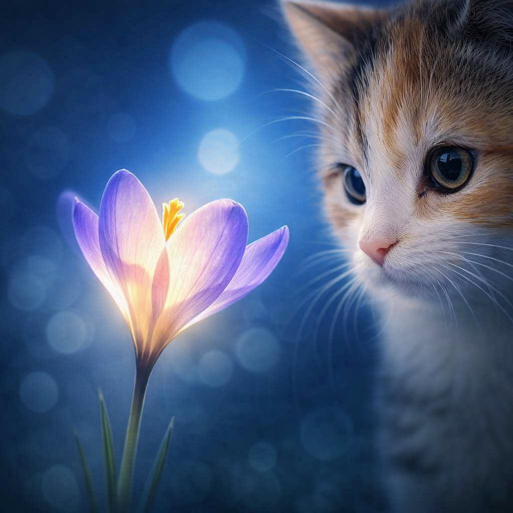 花と子猫の物語 tweet media