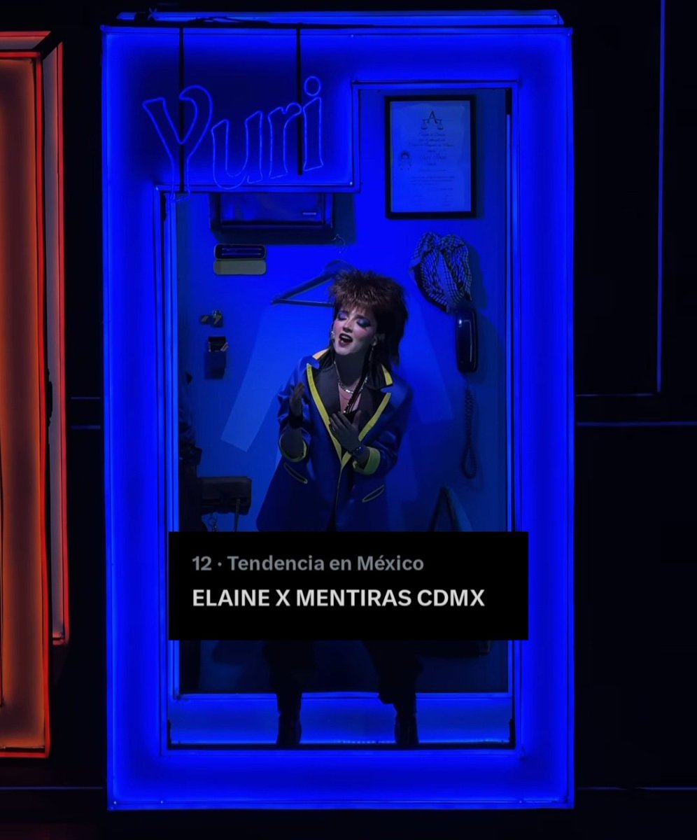 Lo mas probable es que quizás hoy no logremos estar tan arriba por las tendencias del día de la mujer pero hagamos nuestro mejor esfuerzo 

ELAINE X MENTIRAS CDMX