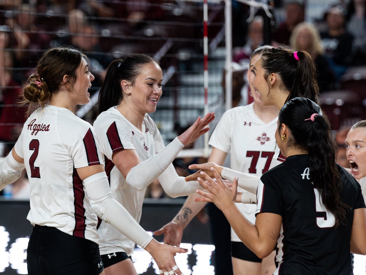 NM State Volleyball tweet media