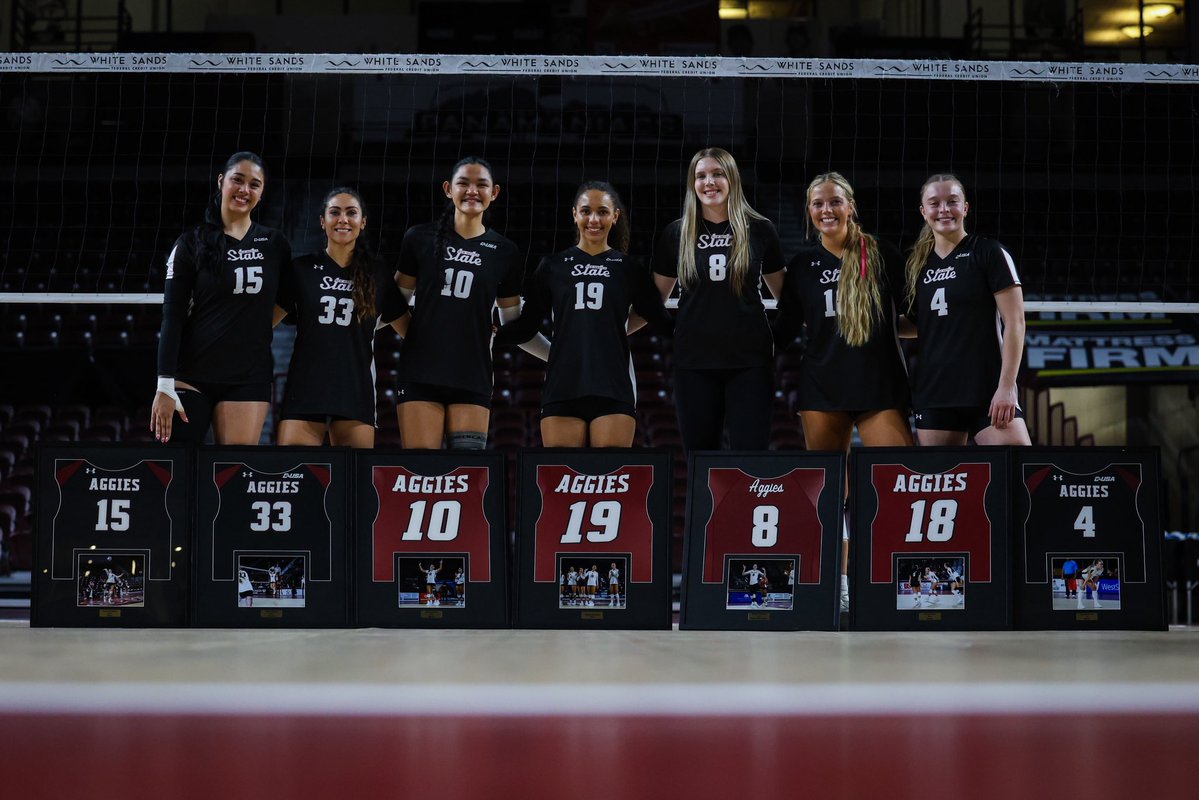NM State Volleyball tweet media