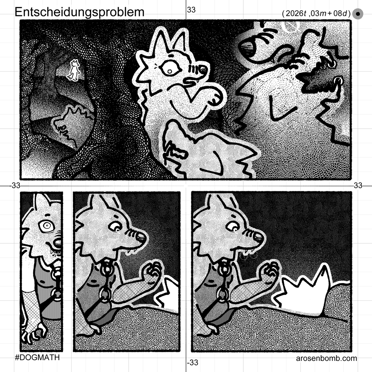 arosenbomb's tweet photo. Dog Hunt #Dogmath https://t.co/5oghL2q04c
