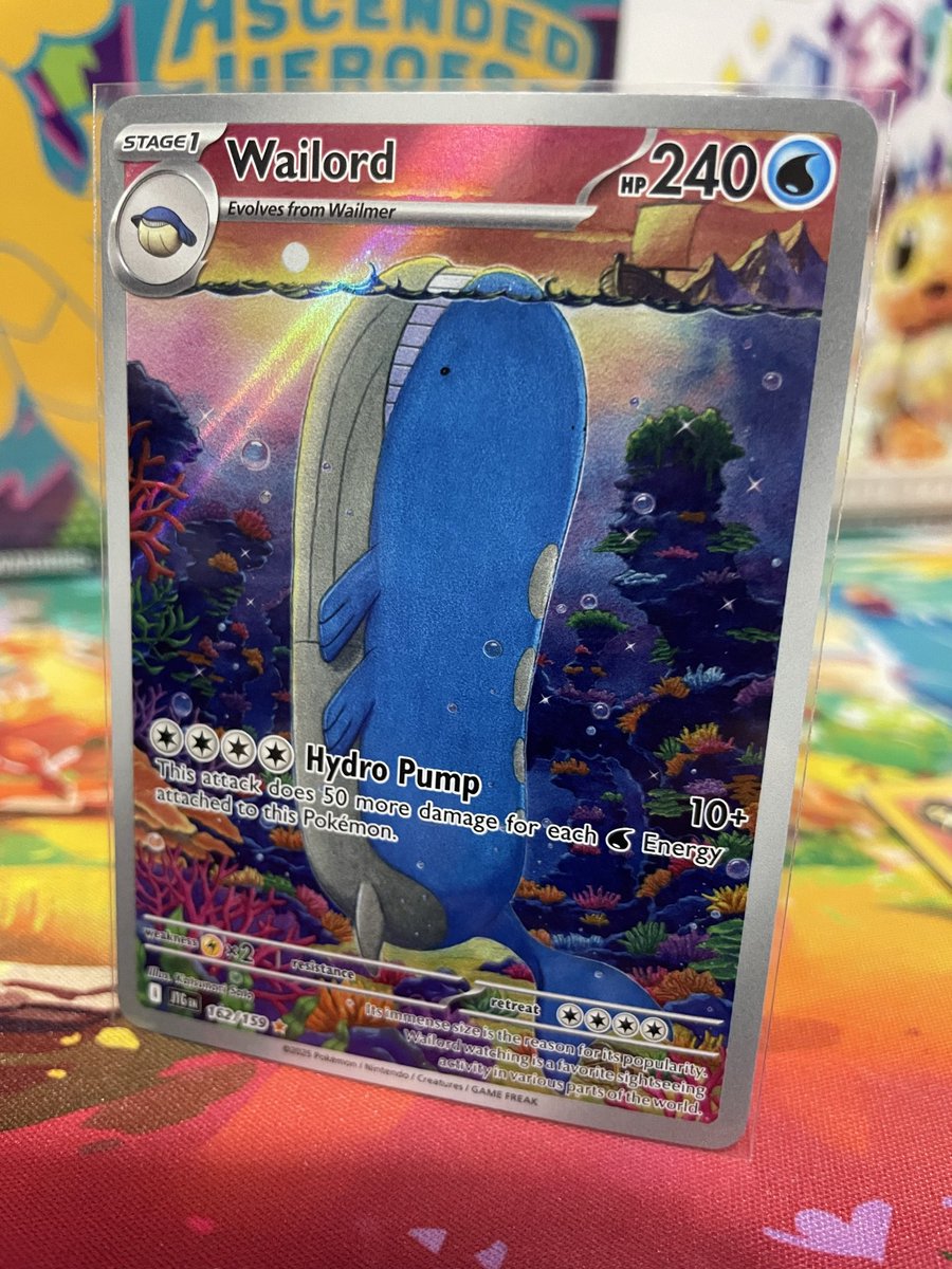 Wailord might be the best pull in Journey Together.